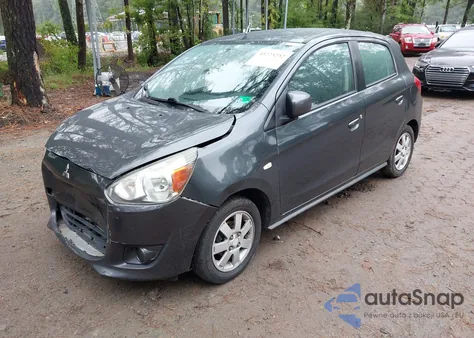 2014 Mitsubishi Mirage De из США, поврежденный, VIN ML32A3HJ8EH002465